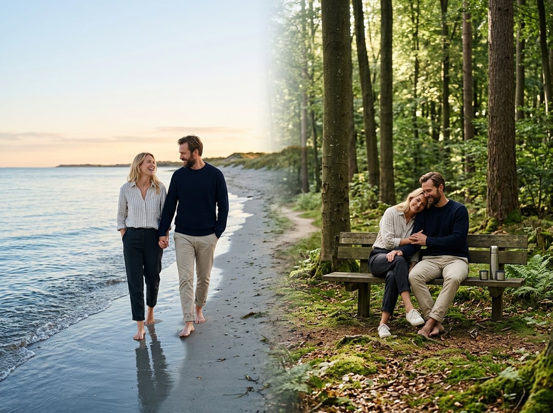 Kystliv eller skovro hvad passer til jeres parferie